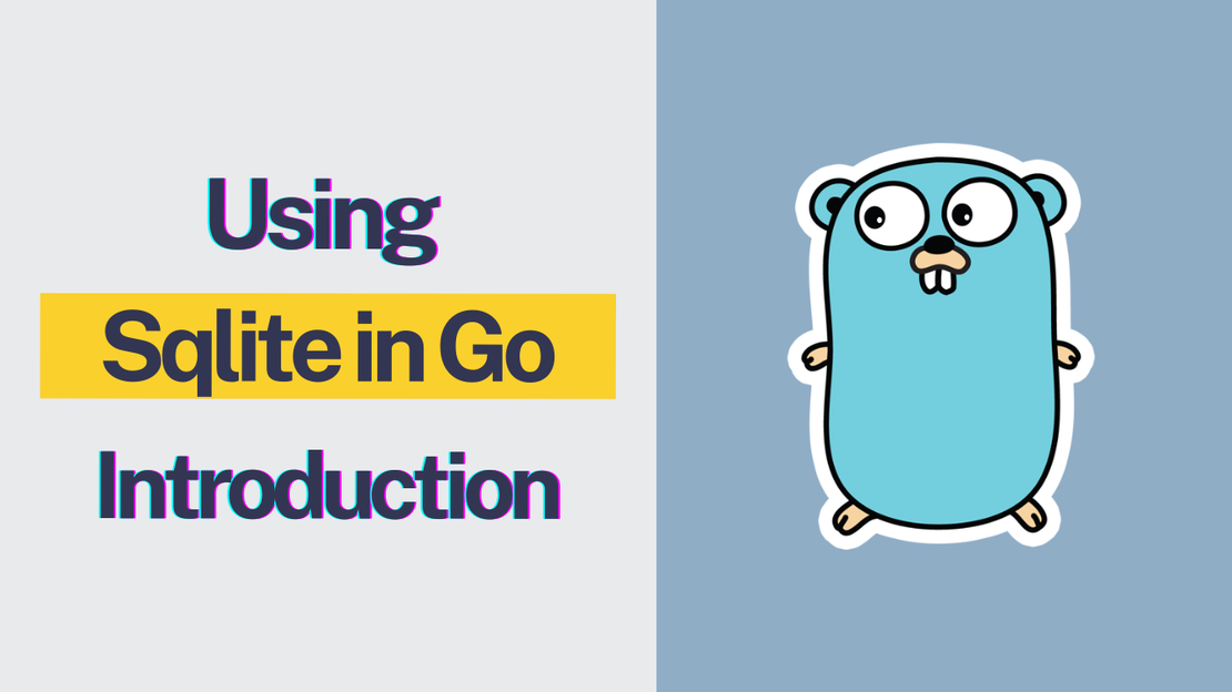 Using Sqlite in Golang With Gorm Series - Introduction